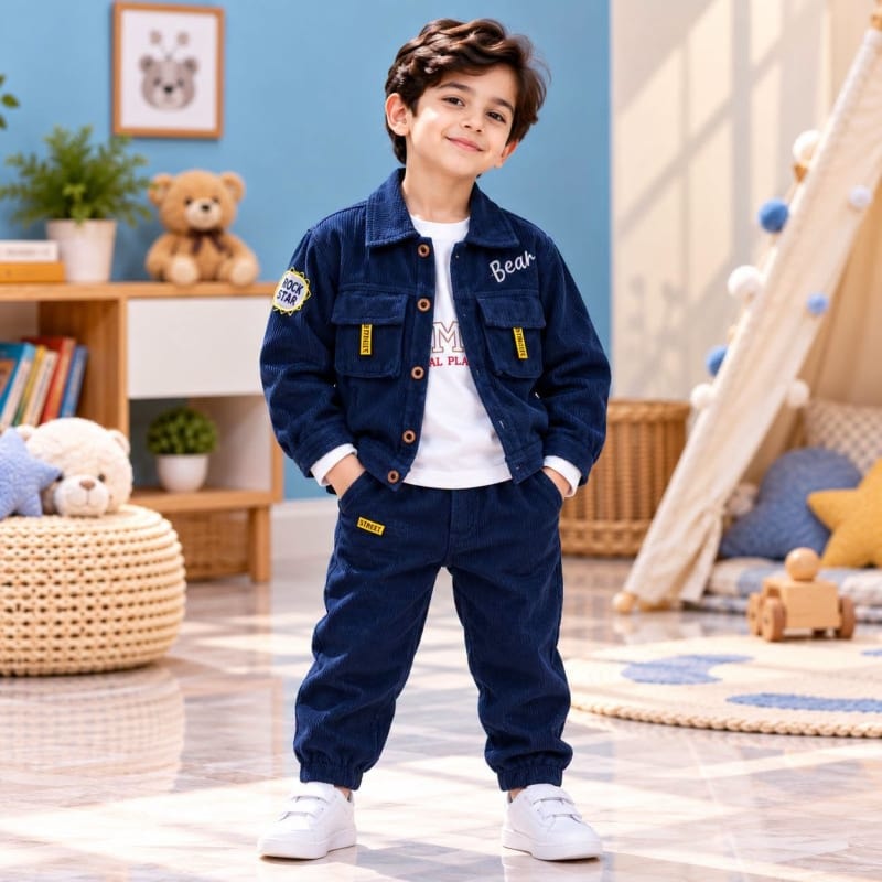 Boys 3 Piece Korean Outfit