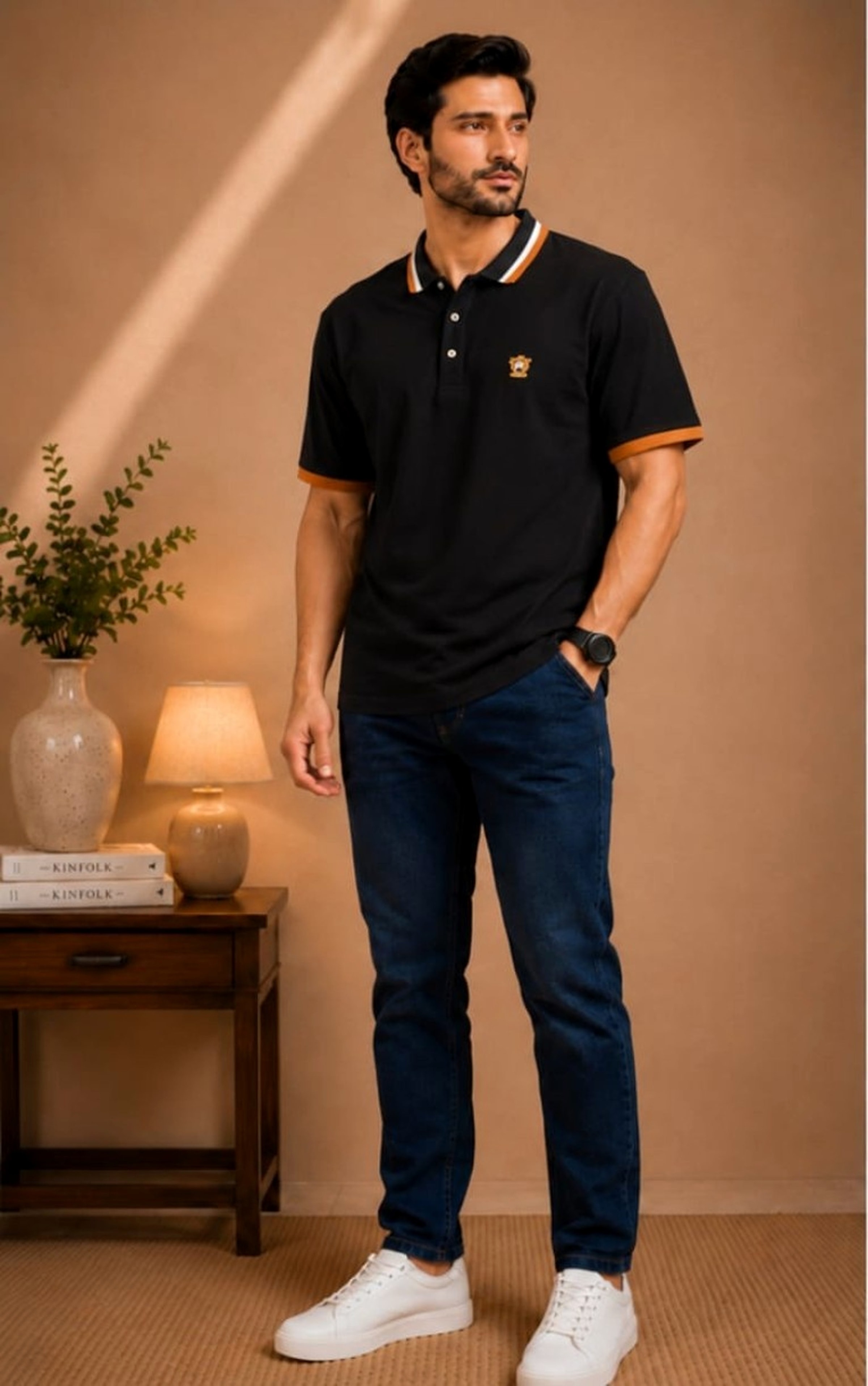 Men’s Premium Polo Shirt view 1