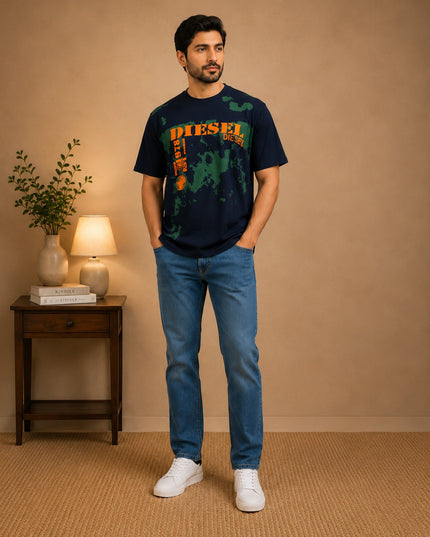 Premium T-Shirt and Denim Pant