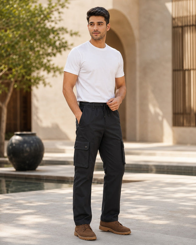 Black Men’s Cargo Pant