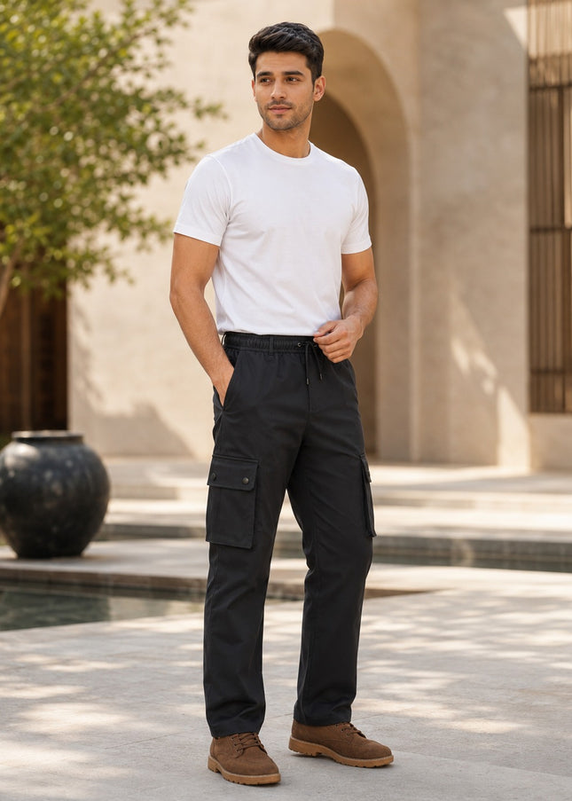 Black Men’s Cargo Pant