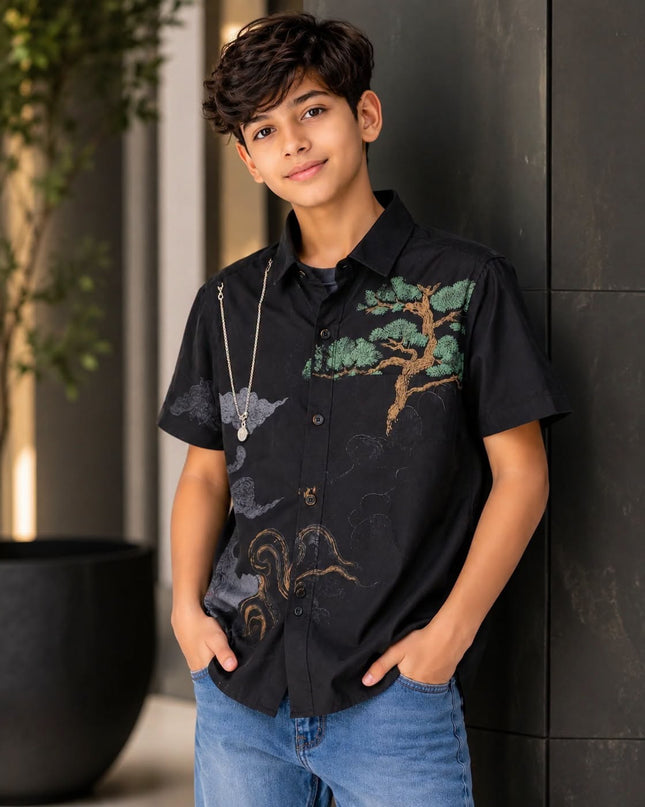 Stylish Boys’ 2 Piece Shirt