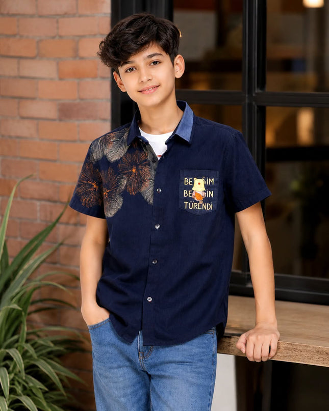 Stylish Boys’ 2 Piece Shirt