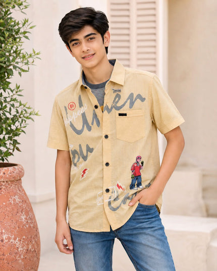 Stylish Boys’ 2 Piece Shirt