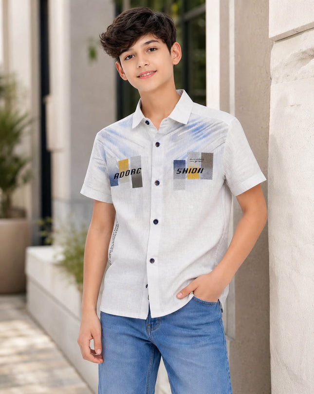 Stylish Boys’ 2 Piece Shirt