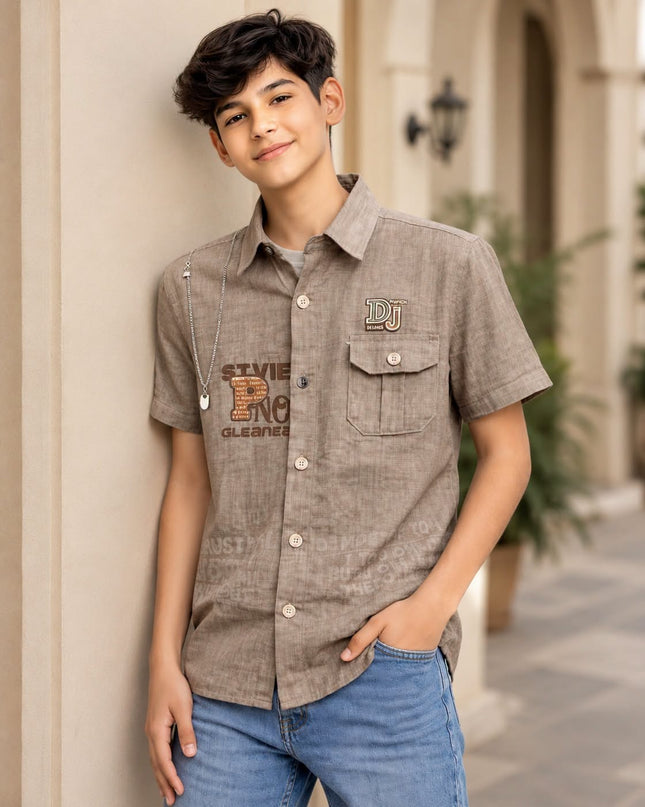 Stylish Boys’ 2 Piece Shirt