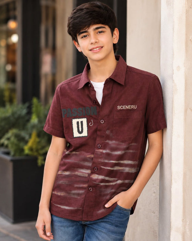 Stylish Boys’ 2 Piece Shirt
