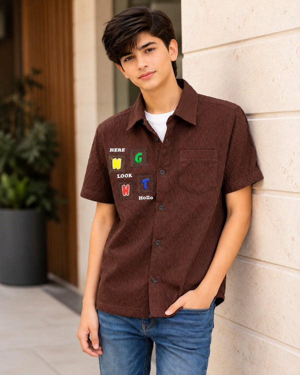 Stylish Boys’ 2 Piece Shirt