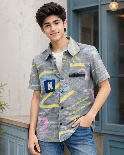 Stylish Boys’ 2 Piece Shirt