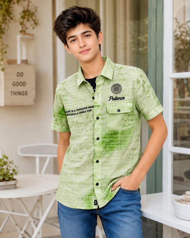 Stylish Boys’ 2 Piece Shirt