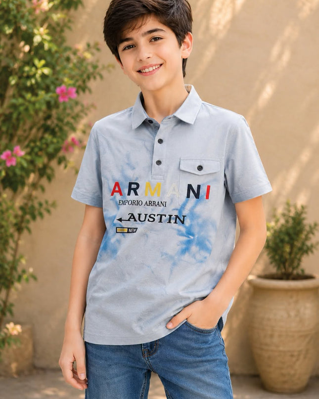 Stylish Boys’ 2 Piece Shirt