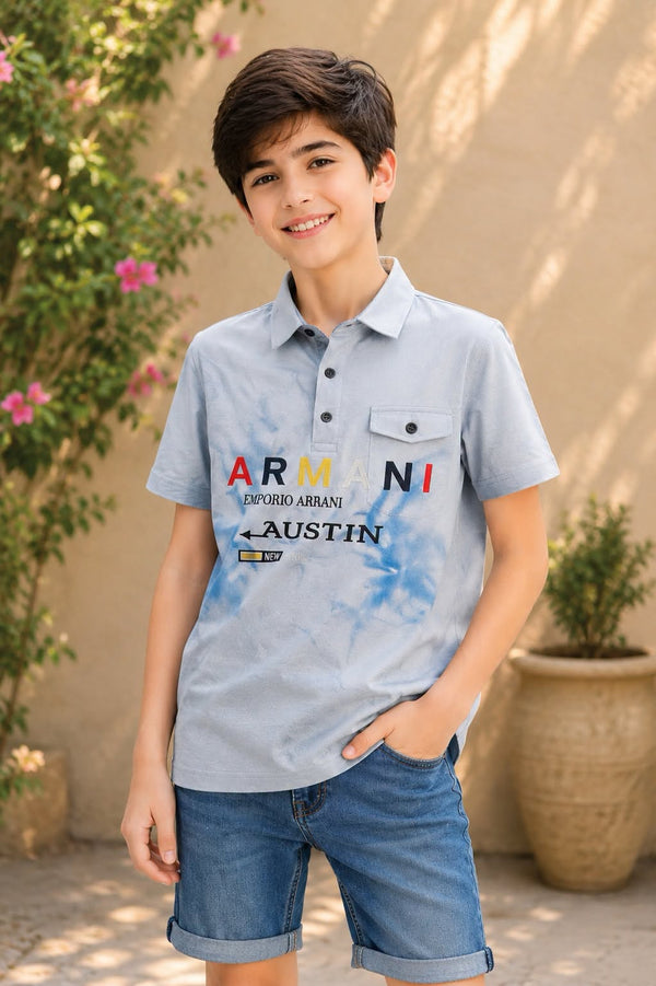 Stylish Boys’ 2 Piece Shirt