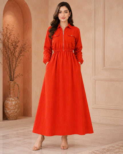 Imported coat maxi with 2 side pockets