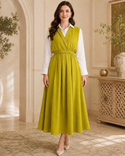 Imported coat maxi with 2 side pockets