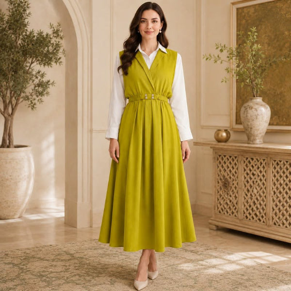 Imported coat maxi with 2 side pockets
