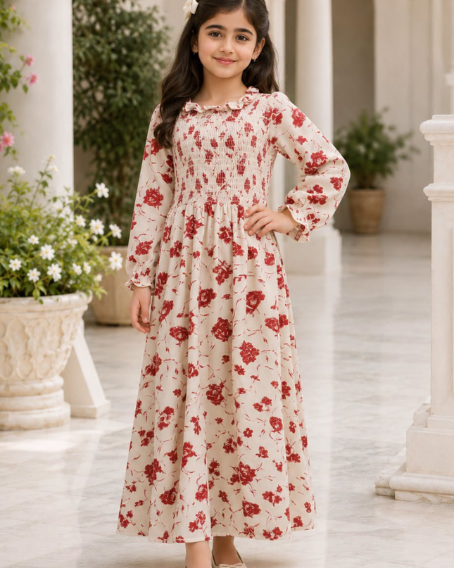 Girls Long Maxi