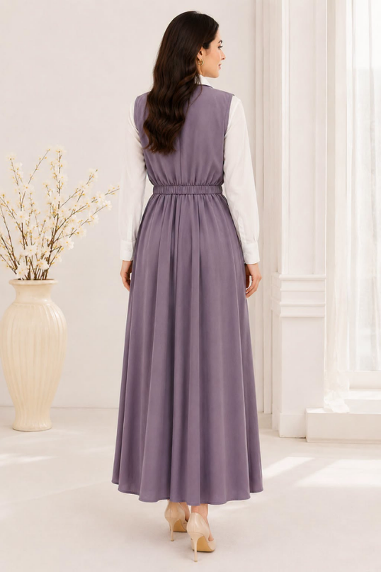 Imported coat maxi with 2 side pockets