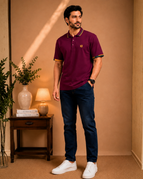 Maroon / Burgundy / Medium