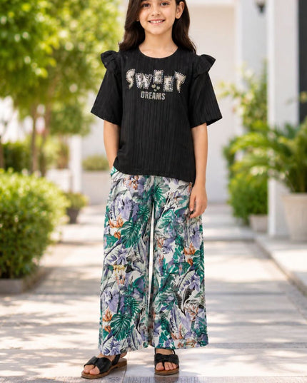Girls’ Imported 2-Piece Co-ord Set
