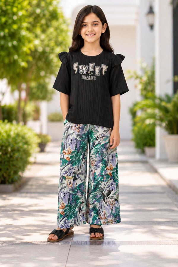 Girls’ Imported 2-Piece Co-ord Set